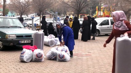 Yedi Başak'tan ihtiyaç sahiplerine yardım - GAZİANTEP