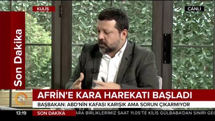 #Afrin'e Zeytin Dalı Harekatı başladı