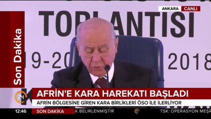 #CANLI Bahçeli: Suriye'de yaşananların sorumlusu ABD'dir