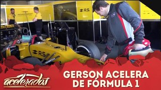 Gerson acelera de Fórmula 1