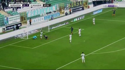 Marcio Mossoro Goal HD - Bursaspor 0 - 2 Basaksehir - 21.01.2018 (Full Replay)