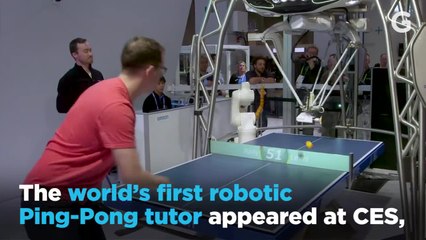 What It's Like Playing Ping-Pong Against A Robot