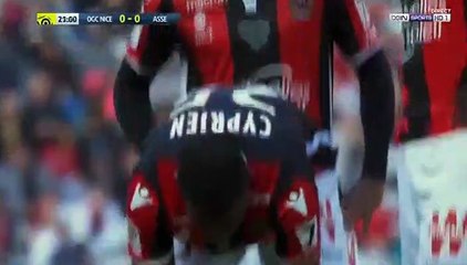 Cyprien Goal HD - Nice	1-0	St Etienne 21.01.2018