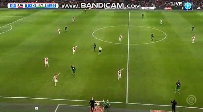 Klaas-Jan Huntelaar Goal HD - Ajax 2-0 Feyenoord 21.01.2018 HD