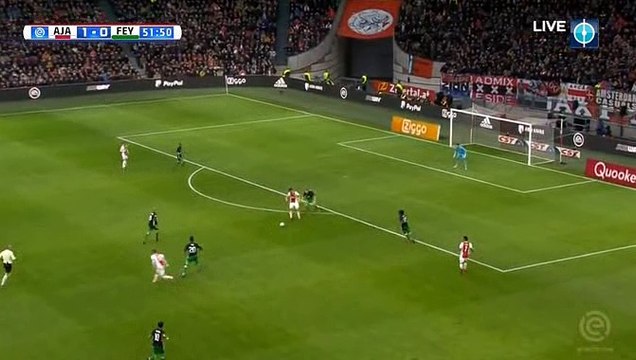 Klaas-Jan Huntelaar Goal HD - Ajax	2-0	Feyenoord 21.01.2018
