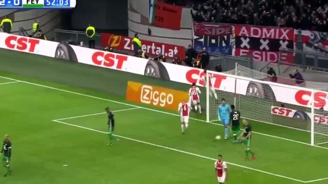 Klaas-Jan Huntelaar Goal HD - Ajax 2 - 0 Feyenoord 21.01.2018 (Full Replay)