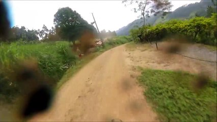 Queda onboard desafio dos Rochas 2016