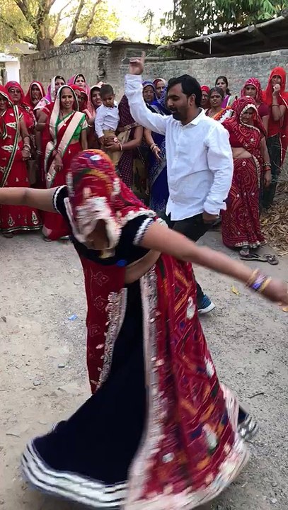 Rajsthani woman dance