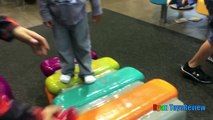 McDonald Indoor Playground for kids with Hoy Wheels Happy Meal Toys