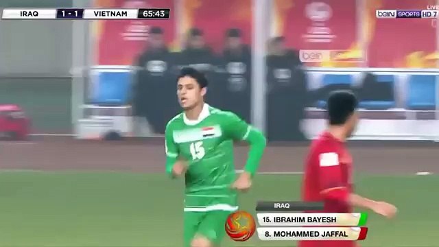 ركلات الترجيح + ملخص مباراة العراق وفيتنام 3-3 ربع نهائي كأس آسيا تحت 23 سنة