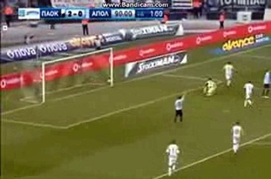 Το γκολ του Πρίγιοβιτς I ΠΑΟΚ 3-0 Απόλλων Σμύρνης 21.01.2018 (HD)