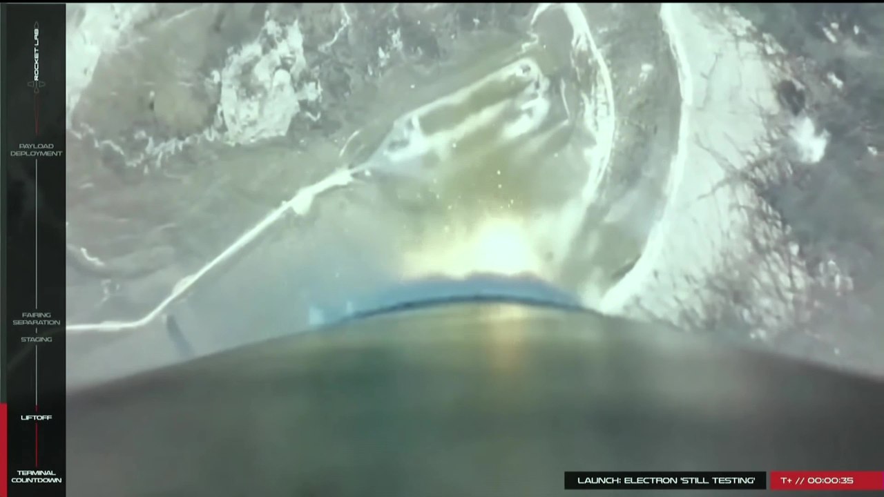 Launch of 2nd Electron Mission with 3x CubeSats from New Zealand