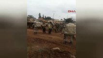Kilis - Özel Kuvvetler'in Milli Ordu Birikleri ile Afrin'e Girdikleri Sırada Çekilen Görüntüler
