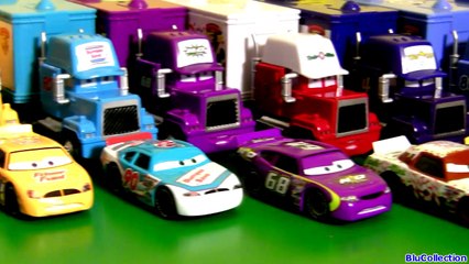 12 Custom Cars Trucks Haulers Collection 101 Mack, Easy Idle, Mac I-Car, N2O Cola Disney Pixar