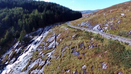 Wicklow Mountains and Sugarloaf drone footage