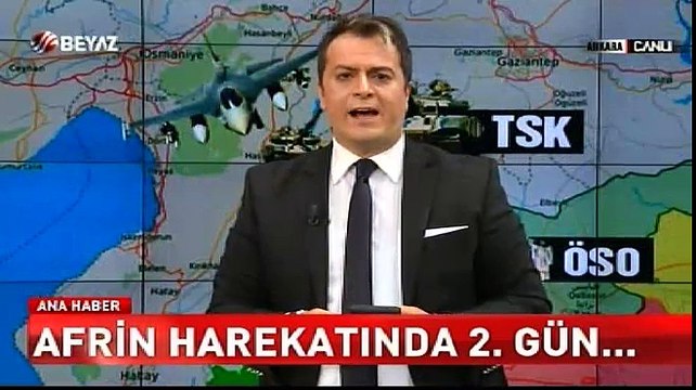 Afrin harekatında 2. gün