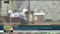 Papa Francisco visita Trujillo en su tercer día de visita en Perú