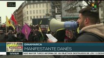 Civiles en la UE protestan contra bombardeo turco contra los kurdos