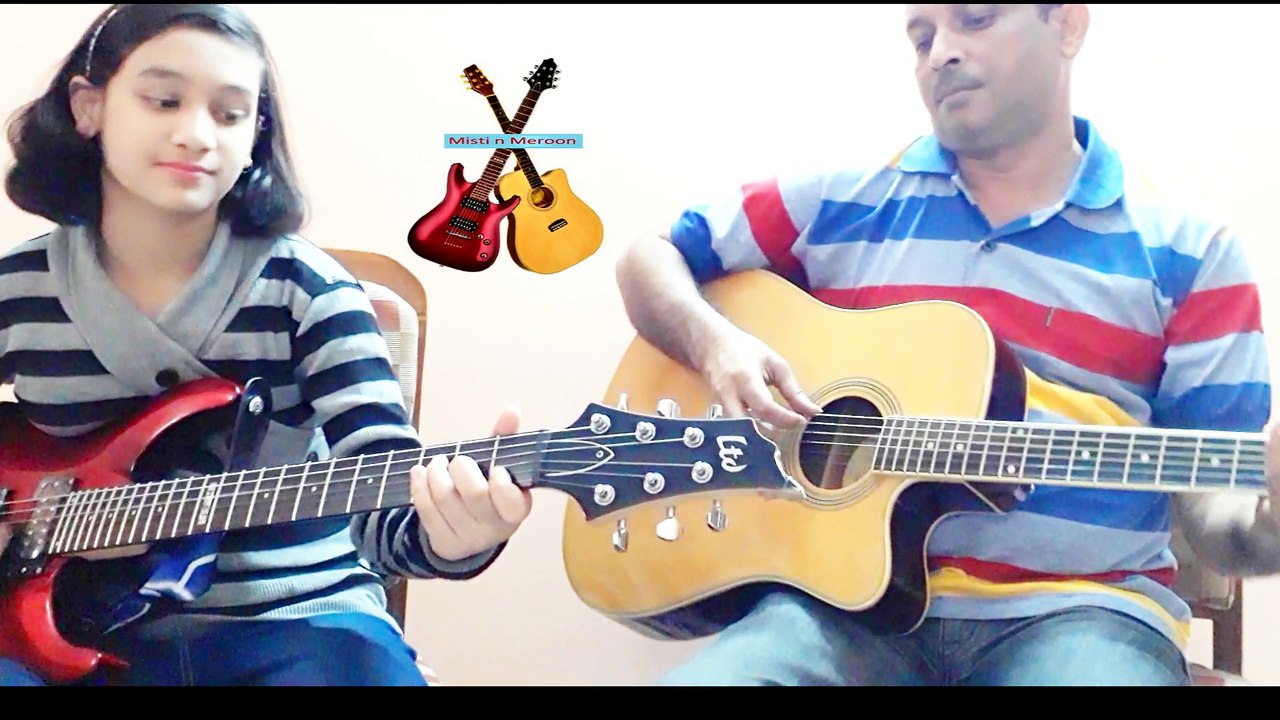 Itna Na Mujhse Tu Pyar Badha - Guitar Instrumental Cover Remix