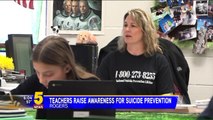 Arkansas Teachers Use Shirts To Raise Awareness For Suicide Prevention