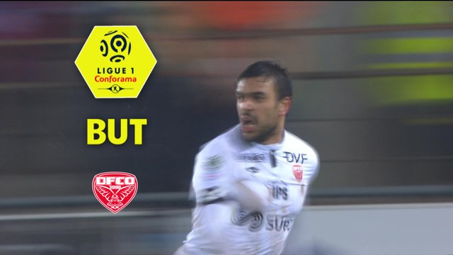 But Oussama HADDADI (45ème +1) / RC Strasbourg Alsace - Dijon FCO - (3-2) - (RCSA-DFCO) / 2017-18