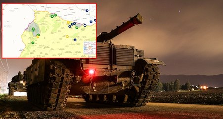 Afrin'de 9 Köy ÖSO'nun Kontrolüne Geçti, Suriye'de Harita Değişti