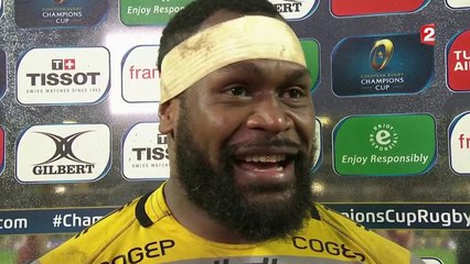 Levani Botia (La Rochelle) : "Homme du match, c'est une surprise !"