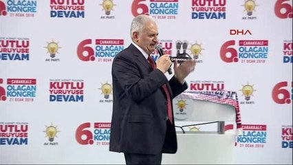 Çanakkale- Başbakan Yıldırım Çanakkale'de Konuştu -5