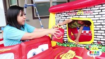 McDonald's Drive Thru Mommy on Disney Cars Lightning McQueen Power Wheel Ride On Car