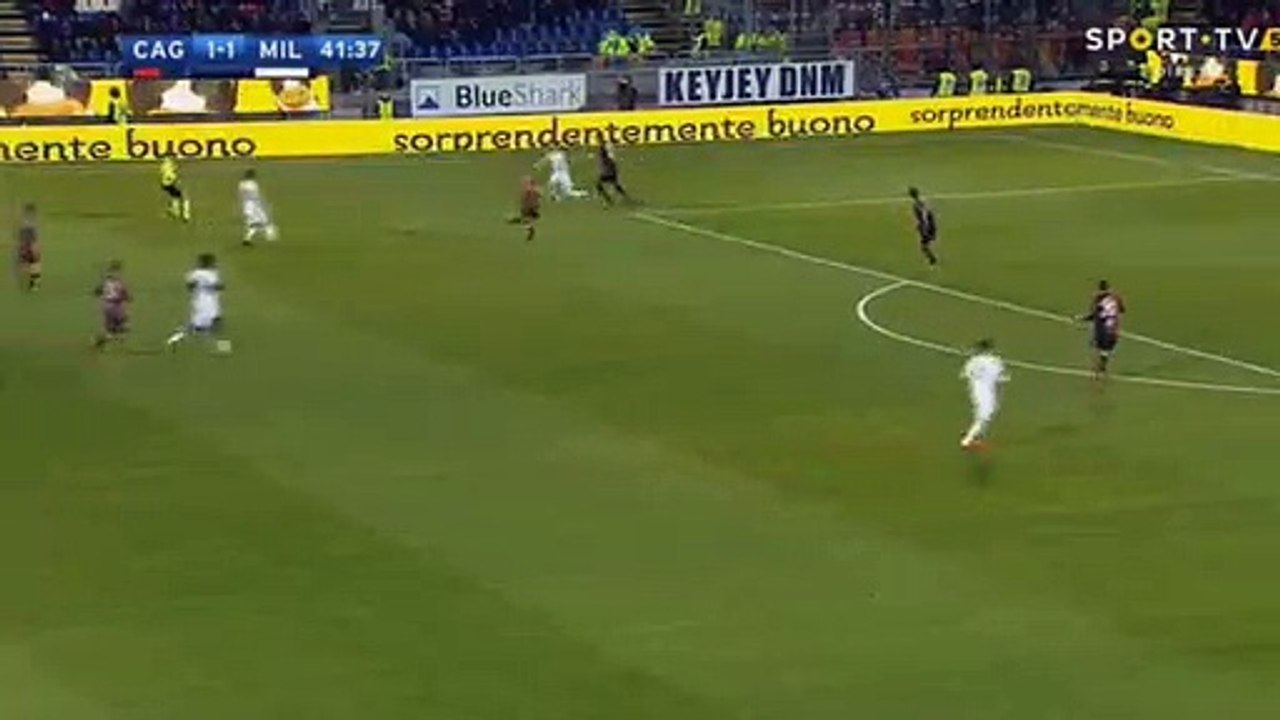 Franck Kessie GOAL HD - Cagliari 1-2 AC Milan 21.01.2018
