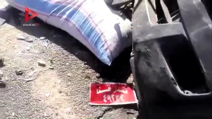 مصرع تاجر سلاح وإصابة 3 شرطين انقلبت بهم السيارة خلال مطاردته بقنا