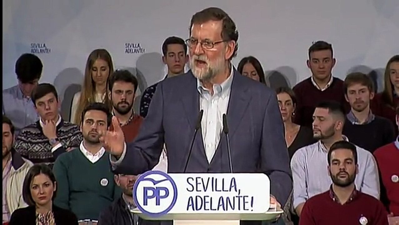 Rajoy advierte a Puigdemont de que "una sola persona" no puede cambiar la realidad