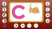 How to Write Alphabet Capital Letters, learn to write Alphabets, Alphabet A to Z Phonics, Writing,