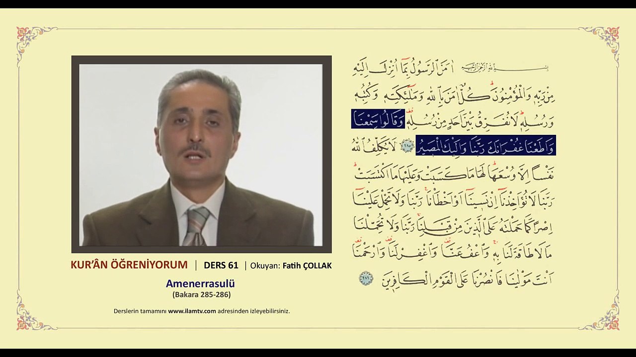 Amenerrasulü (Fatih Çollak)