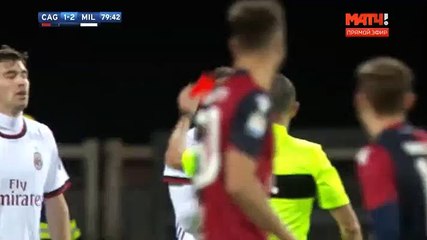 Ricardo Rodriguez Red Card HD - Cagliari	1-2	AC Milan 21.01.2018