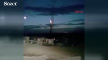 Afrin ve Azez obüslerle bombalanıyor