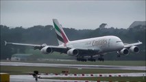 Emirates - Airbus A380 - Landing - Auckland Intl. Airport