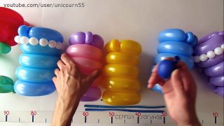 Вазочка из двух шаров / Two balloons vase (Subtitles)