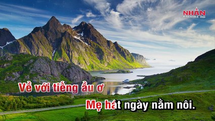 Mẹ Tôi (Karaoke Beat) - Tone Nữ | NS Minh Vy