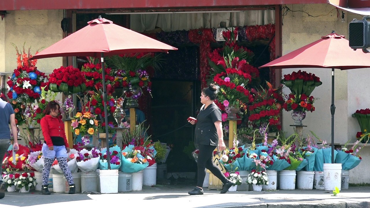 The Los Angeles Flower District