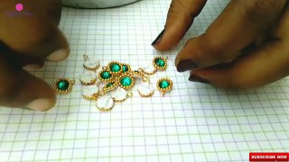 How To Make Bridal Necklace // Designer Pearls Necklace // DIY // Chokar // Home Made Tutorial