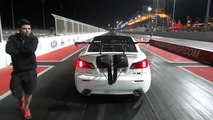 EKanooRacing's Lexus ISF Twin Turbo Crash