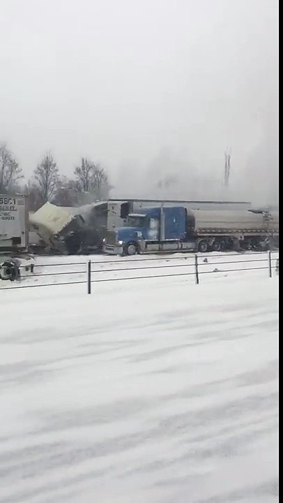 150 Car Pile-Up on Michigan Highway I-94