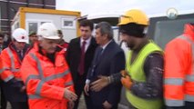 Başbakan Yıldırım, Yapımı Devam Eden Çanakkale Köprüsü'nü İnceledi