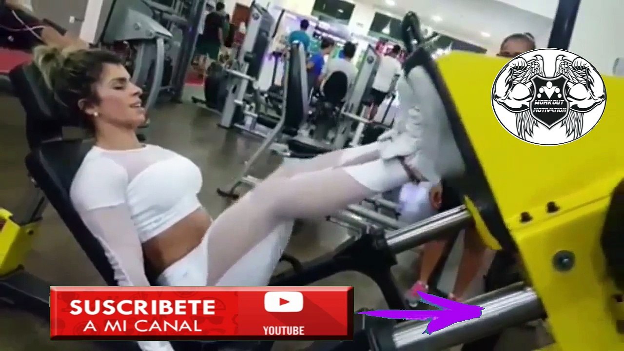 WORKOUT GIRL MOTIVATION! FITNESS MODEL MUSCLE BODY PERFECT  Suscribete Subscribe