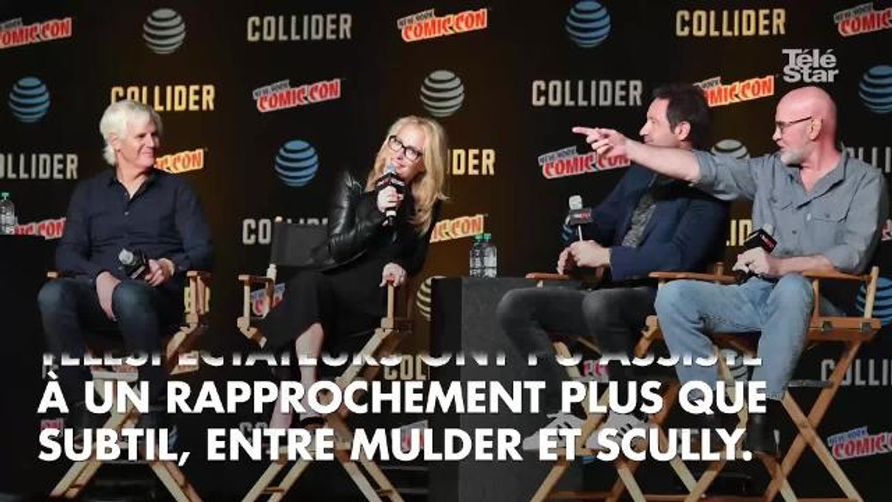 X-Files : Gillian Anderson s'amuse de sa première scène de sexe avec David Duchovny