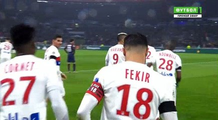 Nabil Fekir  Goal HD - Lyon	1-0	Paris SG 21.01.2018