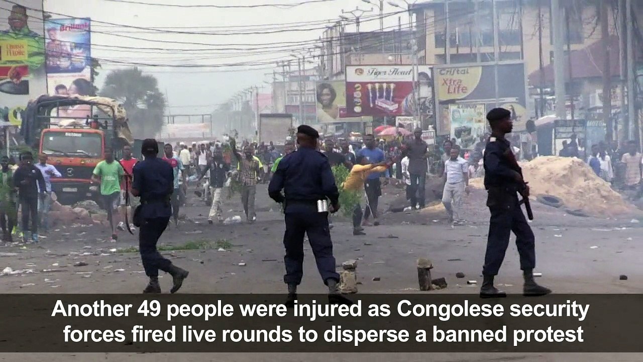 Six dead in DR Congo protest crackdown: UN