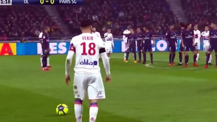 Résumé Lyon - PSG but but Nabil Fekir (1-0)