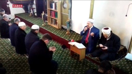 Üsküp'te Zeytin Dalı Harekatı için "zafer duası"